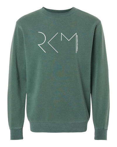 Pigment Alpine Green Crew Neck - REP KINGS MOVEMENT