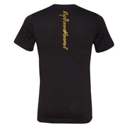 RQM Golden Signature Tee - Black - REP KINGS MOVEMENT