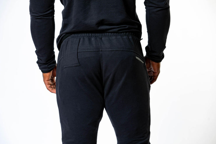 ATHLETIC JOGGER - BLACK - REP KINGS MOVEMENT