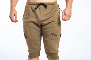 ACTIVE JOGGER SHORTS - OLIVE GREEN - REP KINGS MOVEMENT