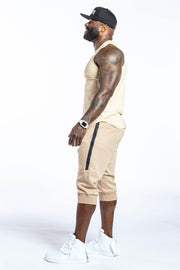 RKM SPORTY SCOOP TANK - TAN - REP KINGS MOVEMENT