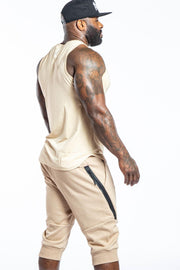 RKM SPORTY SCOOP TANK - TAN - REP KINGS MOVEMENT