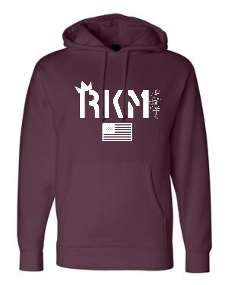 SIGNATURE SERIES HOODIE - BURGUNDY - REP KINGS MOVEMENT