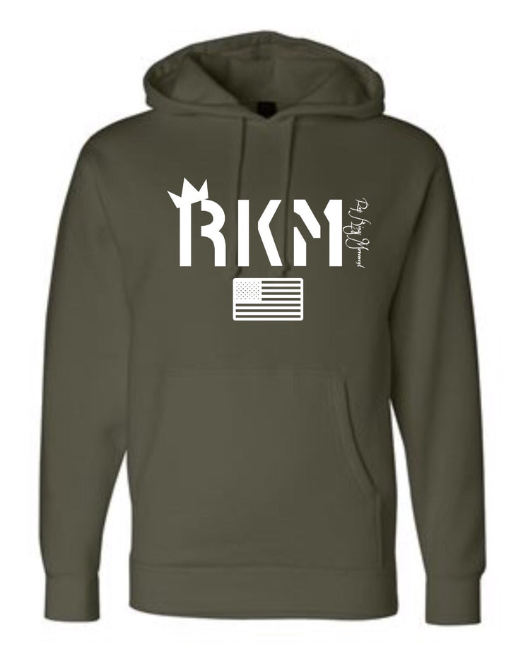 RKM SIGNATURE SERIES HOODIE - OLIVE GREEN - REP KINGS MOVEMENT