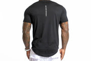 SCOOP TEE-BLACK - REP KINGS MOVEMENT