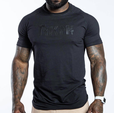 PERFORMANCE TEE-BLACK - REP KINGS MOVEMENT