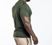 PERFORMANCE TEE-OLIVE GREEN - REP KINGS MOVEMENT