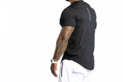 SCOOP TEE-BLACK - REP KINGS MOVEMENT