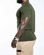 PERFORMANCE TEE-OLIVE GREEN - REP KINGS MOVEMENT