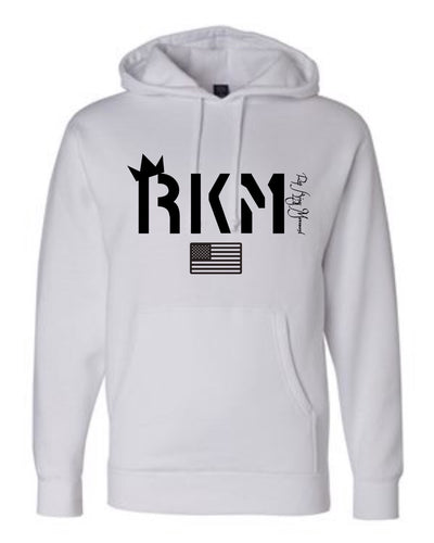 RKM SIGNATURE SERIES HOODIE - WHITE - REP KINGS MOVEMENT